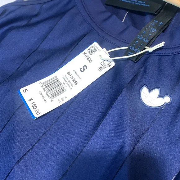 NWT! adidas Blue Version Dress Night Sky Small SOLD OUT in stores - Picture 14 of 15